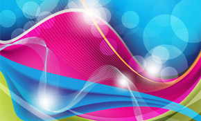 Abstract Waves Vector Background